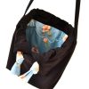 Bucket Bag nähen DIY MODE Schnittmuster PDF zum Runterladen - Beuteltasche Tasche aus Stoff