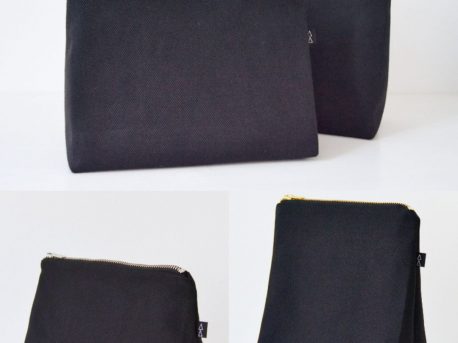 Schnittmuster KOSMETIKTASCHE in 2 Größen