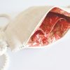 Halbmond Tasche nähen Schnittmuster DIY MODE kleine Handtasche aus Kork selber machen runde Moonbag