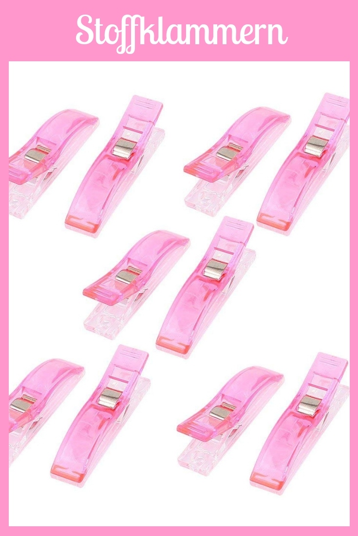 Stoffklammern Wonderclips rosa pink groß Nähhelfer Nähwerkzeug Geschenkidee Nähgeschenk Geschenk für Schneider nähen Nähanfänger Werkzeug Nähzimmer Nähgedgets Nähprodukte