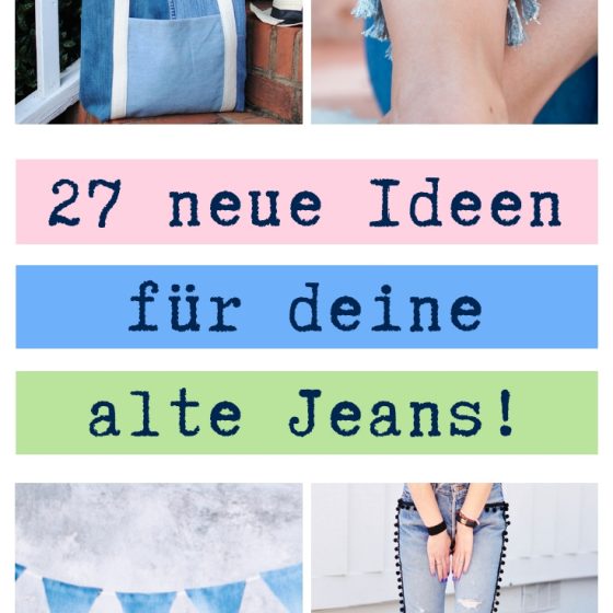 Jeans upcycling idee ideen nähen nähideen nachhaltig diy jeanshose alt mach neu pimpen refashion was kann man aus alten jeans machen