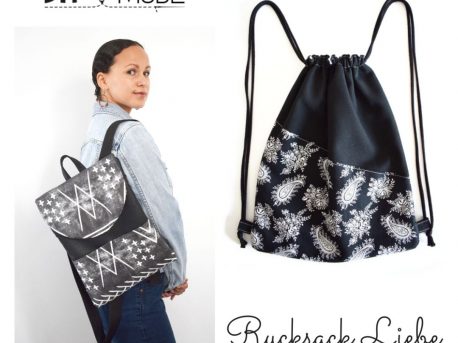 Schnittmuster Paket RUCKSACK LIEBE