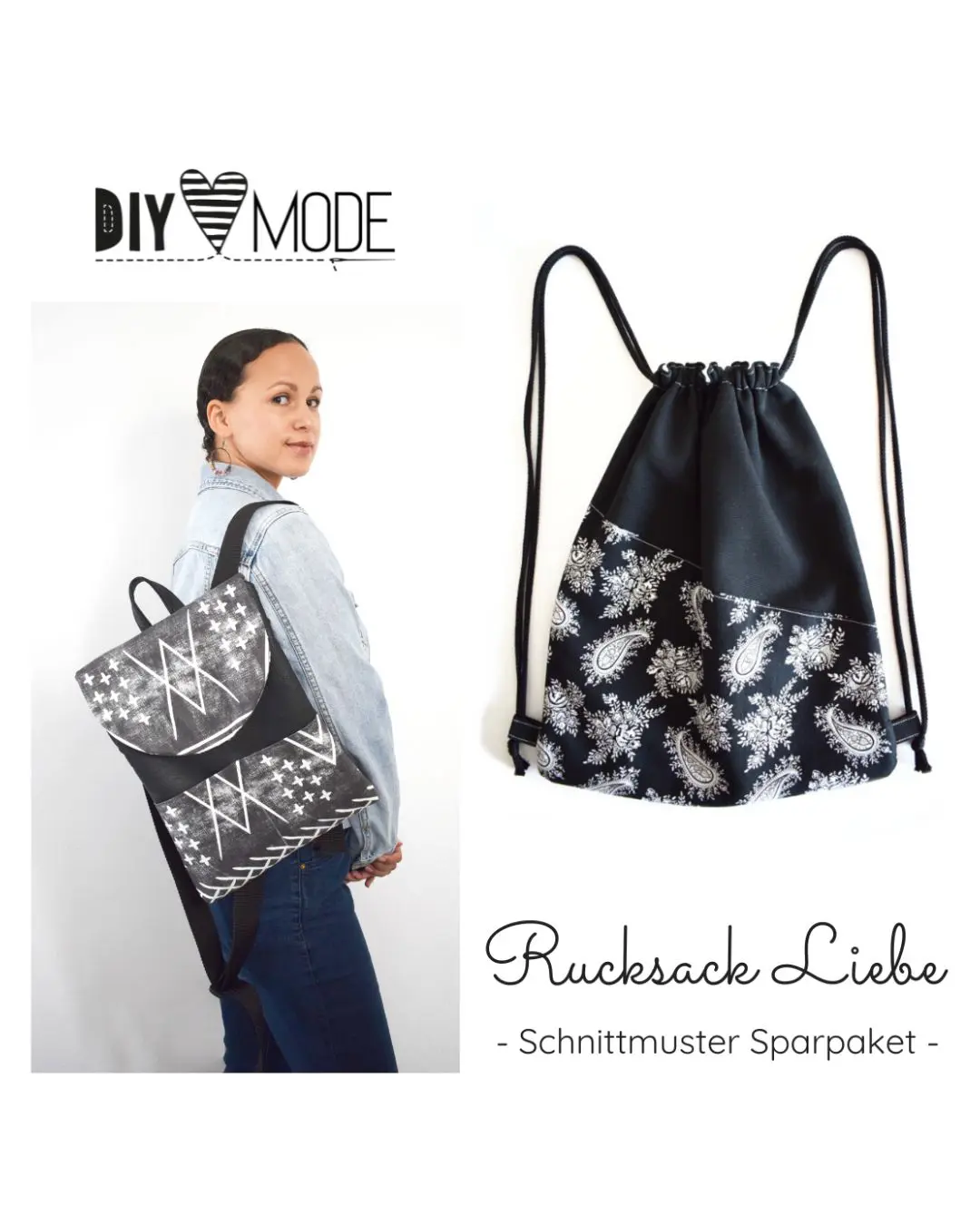 Rucksack Tasche Nähen Schnittmuster Schnittmuster Kleiner