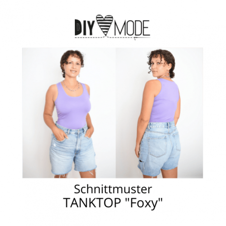 Tanktop Foxy - DIY MODE Schnittmuster