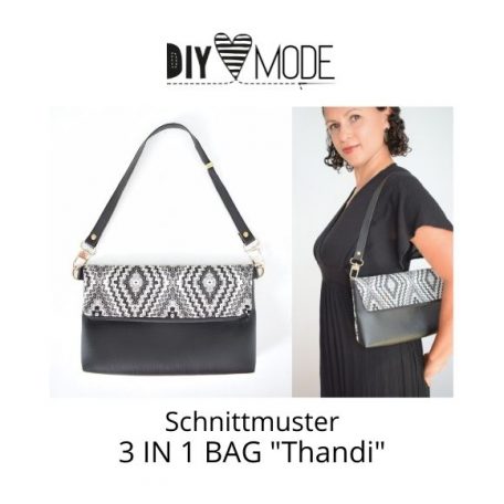 3 in 1 Bag Thandi - DIY MODE Schnittmuster
