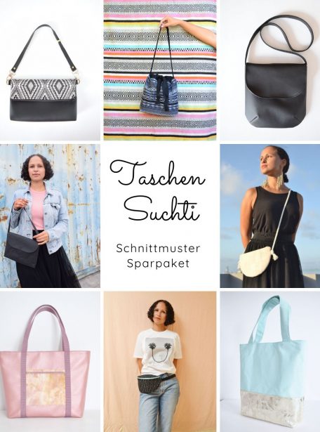 DIY MODE Schnittmuster Paket - Taschen Suchti