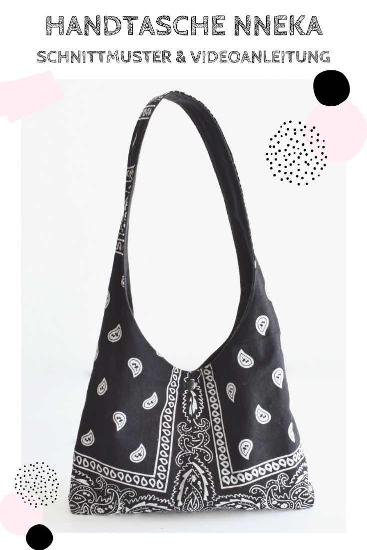 Einfache kleine Handtasche naehen