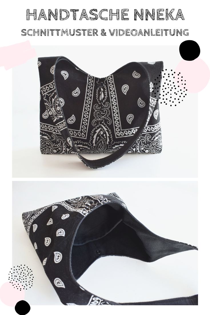 Einfache kleine Handtasche naehen